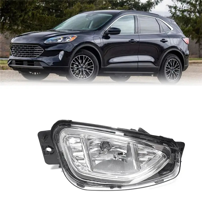 M64K-Front Bumper Fog Light Assembly For Ford Escape 2021 2022 2023 Car Driving Lamp Foglight W/Halogen Bulb